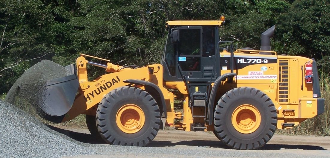 Погрузчик hyundai hl770 9s